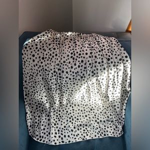 Black & White Maxi Skirt